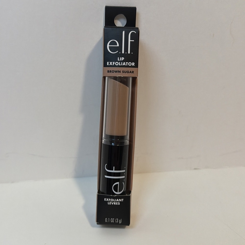 e.l.f. Lip Exfoliator Moisturizing Scented Lip Scrub Exfoliating Brown Sugar